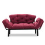 Atelier Del Sofa Nitta Sofá-Cama de 2 Plazas Burdeos